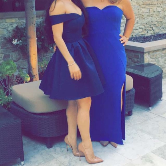 Chi Chi London Fit and Flare Dress - Picture 2 of 8